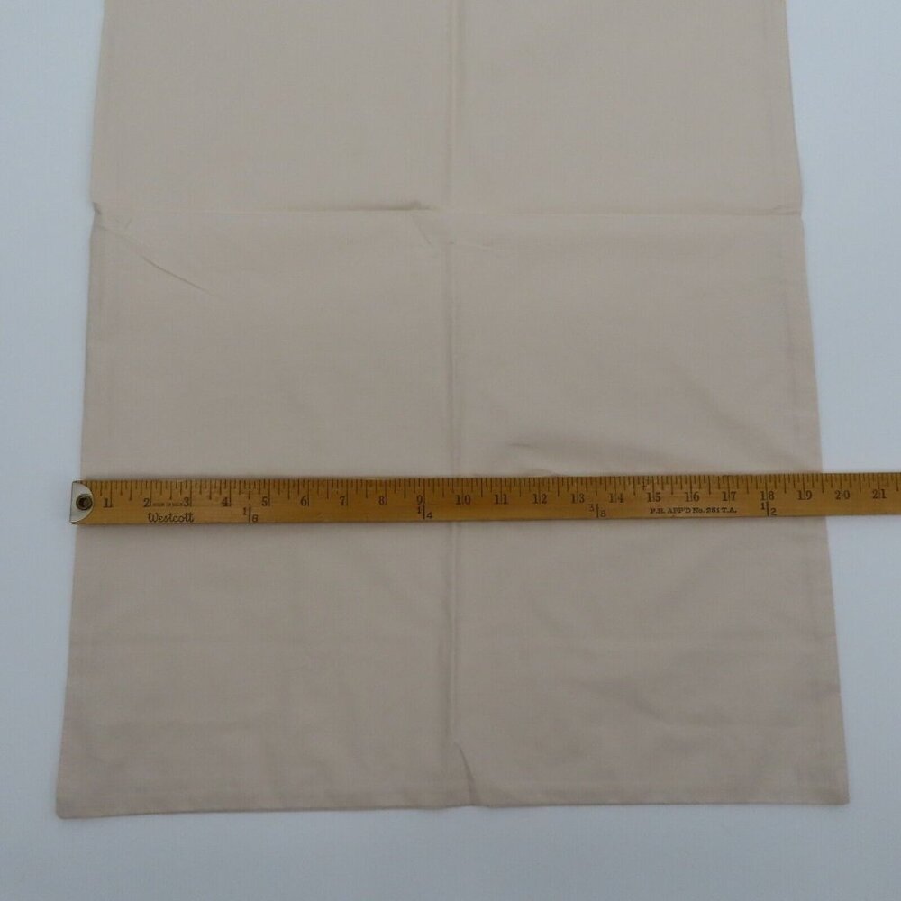 Sweet Dreams Pair of 2 Ruched Edge Standard Pillowcases Covers Oyster Ivory NEW - Picture 8 of 11